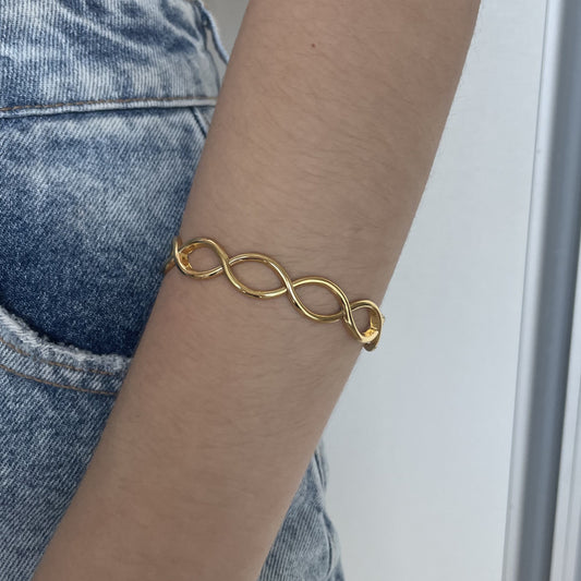 Pulseira Infinito Ouro